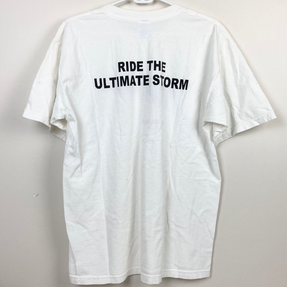 Vintage Six Flags St. Louis Tornado Shirt Size L - Picture 3 of 9